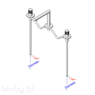 BasinMixer Vitra OriginSeries A42583