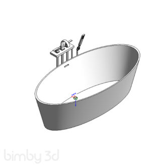 Bathtub oval_ wetstyle Bov01n66 11038
