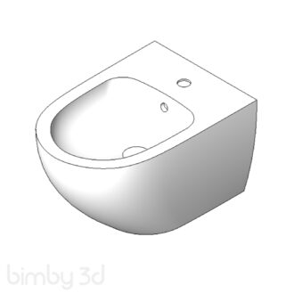 Bidet WallMounted Vitra SentoSeries 4338B003 0288