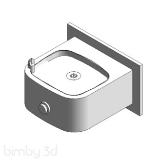 DrinkingFountain Wall Mounted Traditional 1 Reed