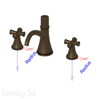 Faucet Brizo Baliza Lavatory Faucet T67305LF LHP