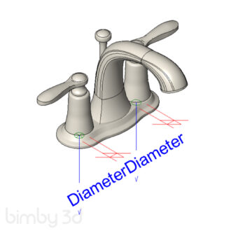 Faucet Lavatory KOHLER Linwood K R45780
