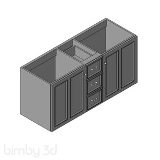 Furniture Vanity KOHLER Damask