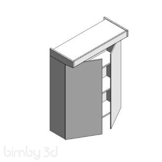 Furniture Shelving Storage Skanebeslag Cristallo 6