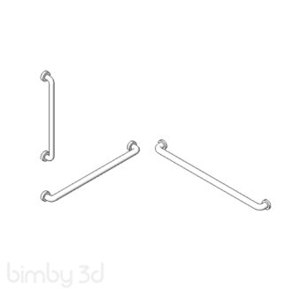 Grab Bar Wall Mounted Tub Reed