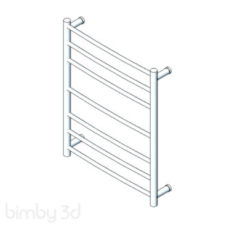 Heated towel Rail 7 Bar 7021