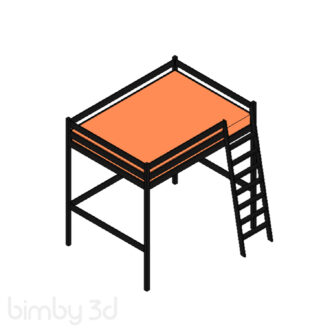 IKEA Stora Loft Bed 12519