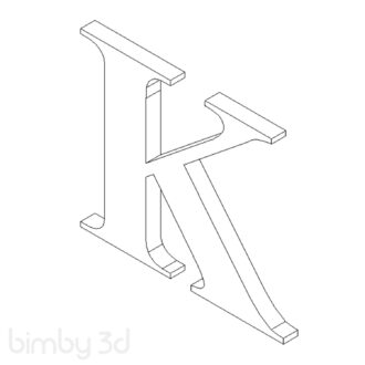 K Times New Roman 3D 2718