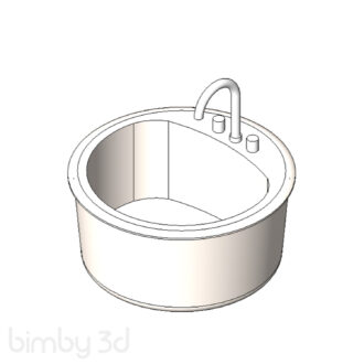 Lavabo rond Encastrable