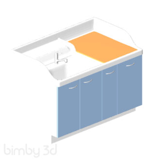 Loxos Standcreche 150 Bain 3D T FBLR