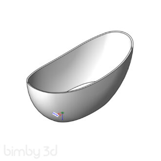 Modern Acrylic White Bathtub Freestanding