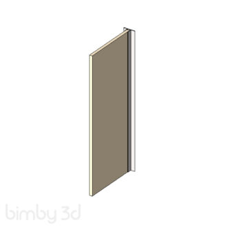 Privacy Screen GeneralPartition FlangeSupport