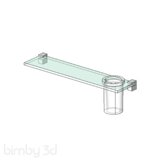 Sanitary Accessories shelf holder 400mm