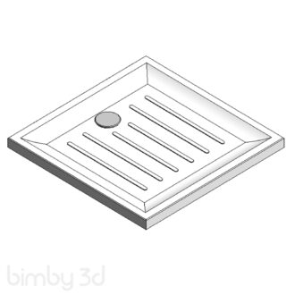 Sanitary Shower trays Sanitana 900x900x35 square