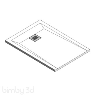 Sanitary Shower trays Sanitana ROCKS 1000x700x30 rectangu