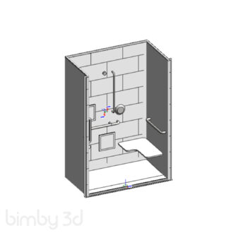 Shower Asura Trench XST6236TR COLHS Seat