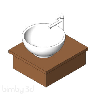 Sink Bathroom Modern Shelf (2)