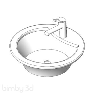 Sink Bathroom Modern Shelf (3)