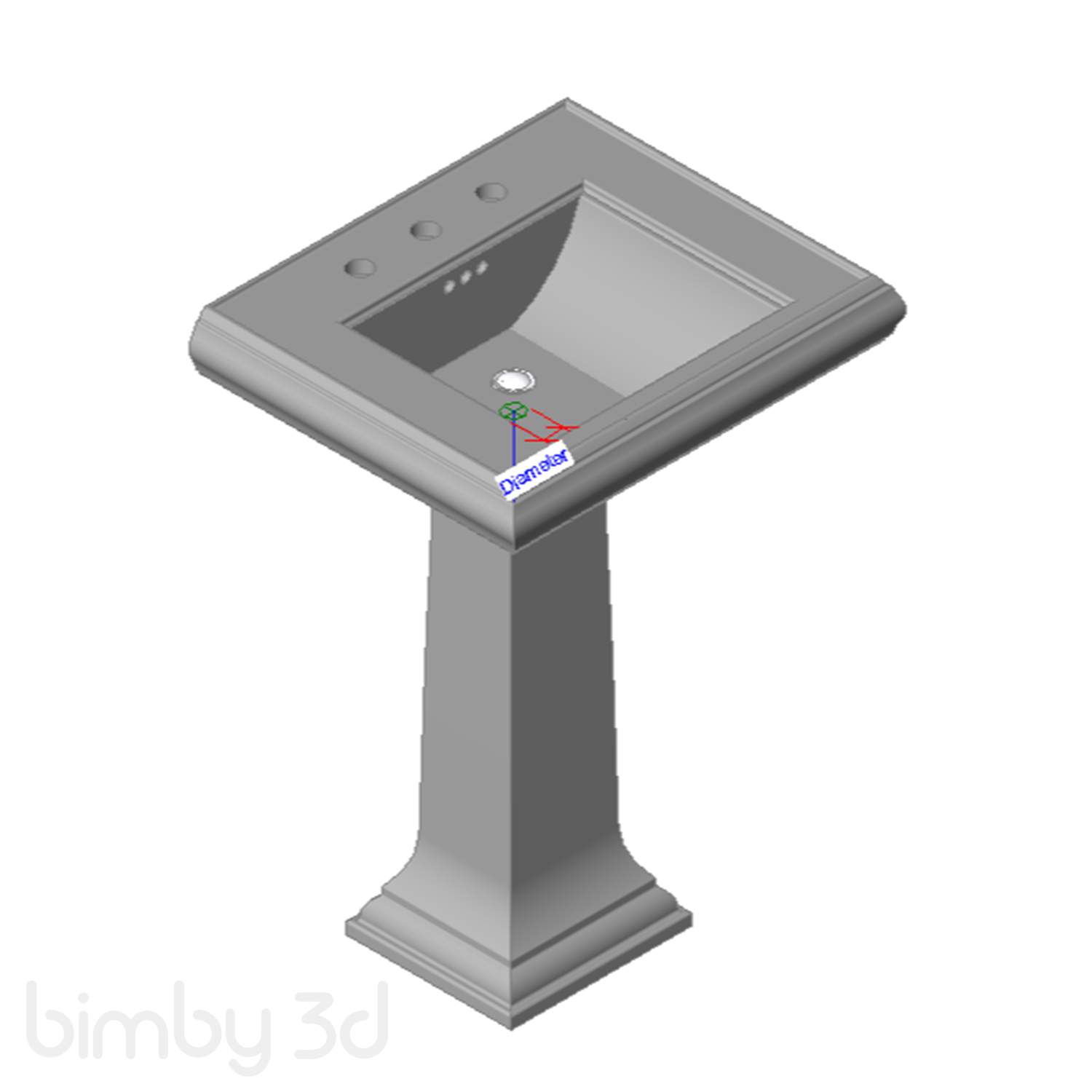 Sink-Pedestal KOHLER Memoirs K 2238 1 Sink-Pedestal KOHLER Memoirs K 2238