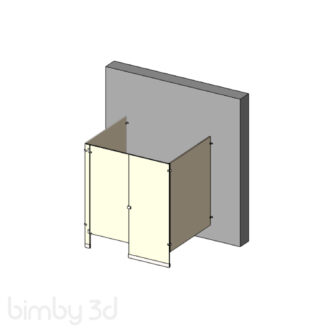 Toilet Partition Ironwood StHelens