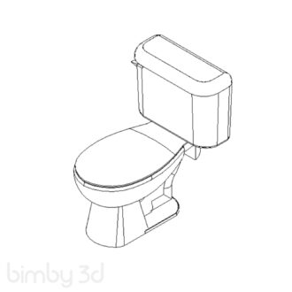 Toilet Elongated Reed