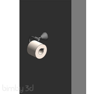 Toilet paper holder 9389
