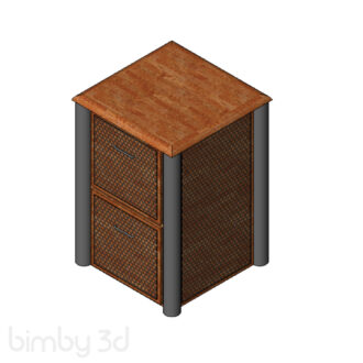 Under Desk File Cabinet 11562