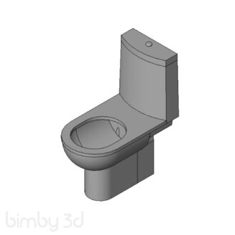 WC Seat 2 with Cistern Wall Based