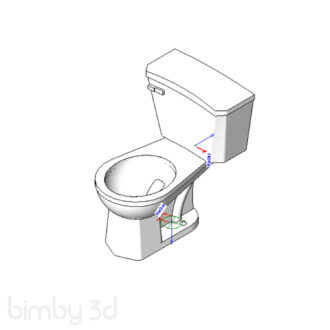 Water Closet Gerber Ultra Flush Pressure Assist 21 302
