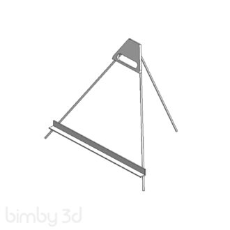 Easel 3 Leg Table Top Marsh