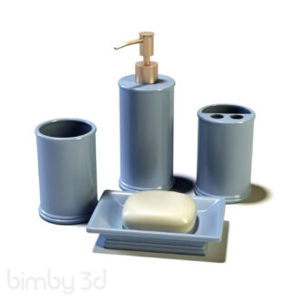 Bathroom accessories set 004