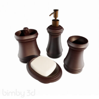 Bathroom accessories set 008