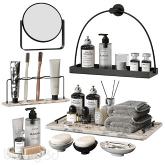 Bathroom decor set P07