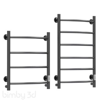 Electric towel warmer EWRIKA Safo PR1 80x50 black