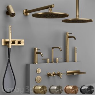 Gessi 316 collection bathroom faucet set