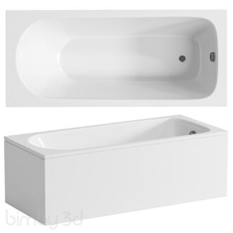Steel bathtub Kaldewei Saniform Plus 373-1 170x75 uncoated