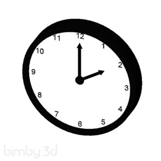 Changeable Wall Clock 9460