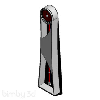 Contemporary clock 11689