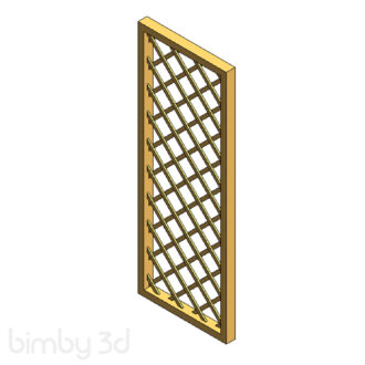 Diagonal Trellis 2000x750