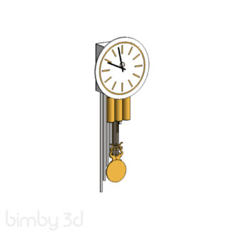 Fancy Lobby Clock 9130