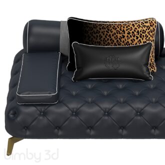B Darlington 2 seat sofa by Roberto Cavalli Home Interiors 3