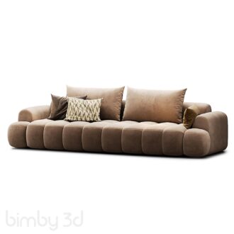 B Italian Minimalist Casual Sofa 3