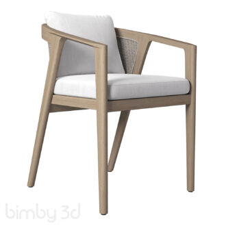 Malta Teak Dining Armchair