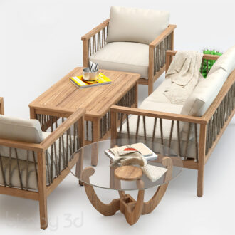 B Altinci Cadde Serenity Garden Sofa Set 2