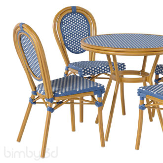 B French style furniture set for outdoor cafe garden patio 3