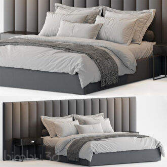 RH Modena Vertical Channel Extended Platform Bed2