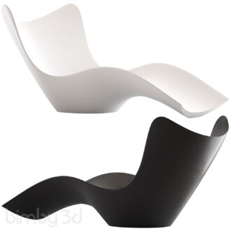 Surf Sun Lounger by Karim Rashid