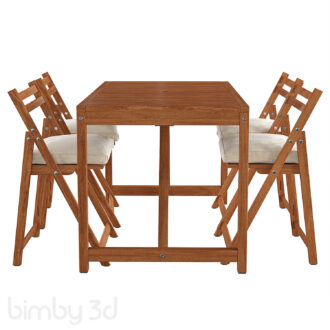 B Table and Chair Nammaro stul 3