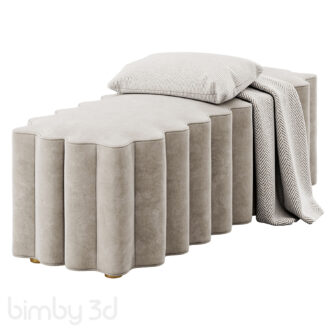 B Upholstered Bench by Entryway 2