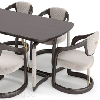 B Versace Home Chair Table 3